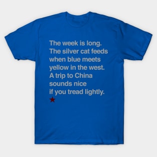 Silver Cat Code T-Shirt